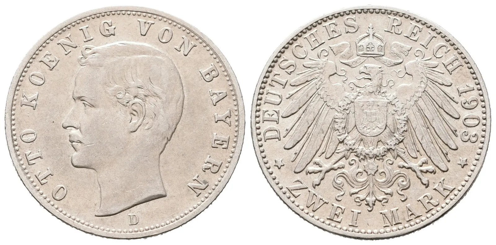 Bavorsko, 2 Marka 1903 D