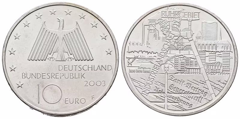 SRN, 10 Euro 2003 - Ruhrgebiet
