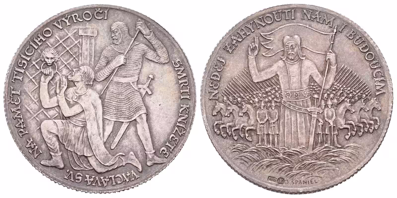 AR Malá medaile 1929 - Milénium sv. Václava