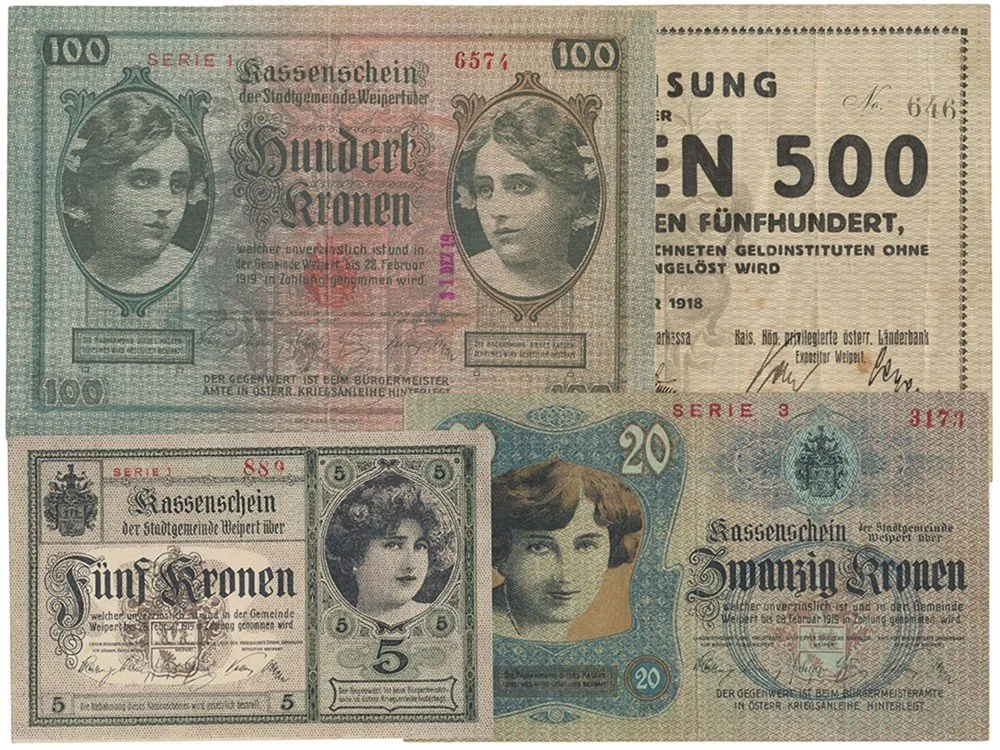 Nouzovky české od roku 1914 — 1