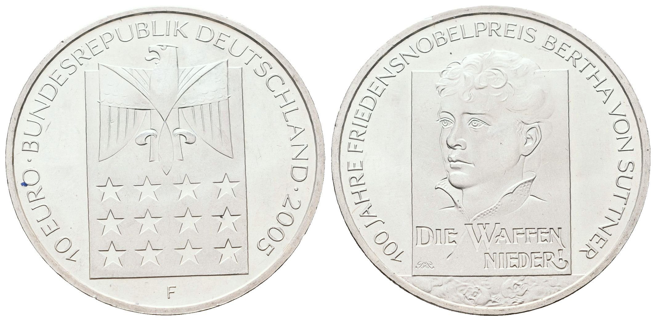SRN, 10 Euro 2005 - Bertha v. Suttner