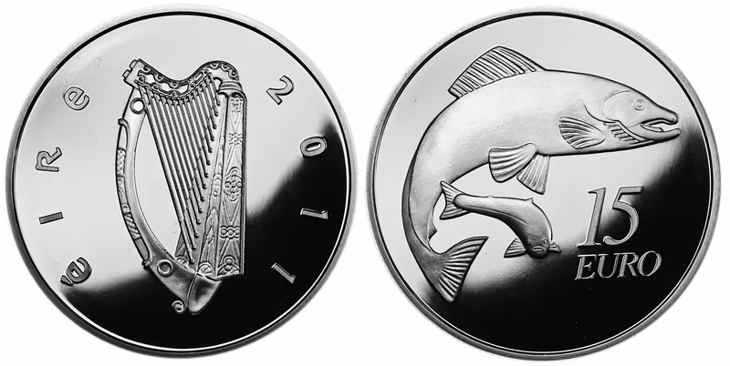 Irsko, 15 Euro 2011 - Losos