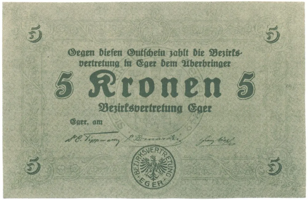 Nouzovky české od roku 1914 — 1