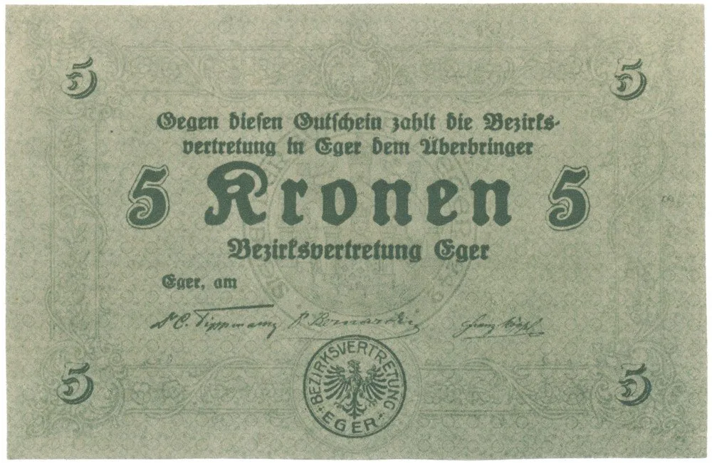 Nouzovky české od roku 1914 — 1