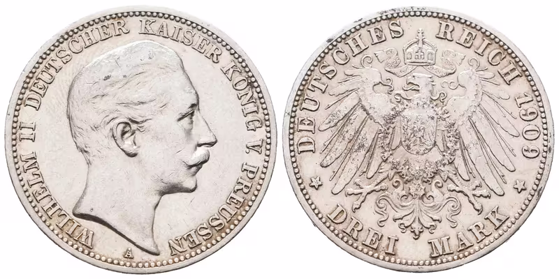 Prusko, 3 Marka 1909 A