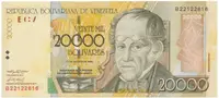 Venezuela, 20.000 Bolivares 2002, P.86c