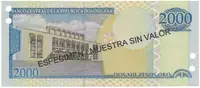 Dominikánská republika, 2000 Pesos Oro 2004, P.174s3 - fotografie 2