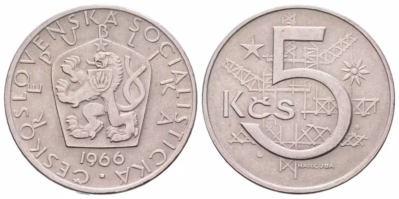 5 Koruna 1966v.2