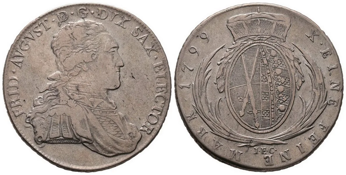 Sasko, Friedrich August III./I., 1763 - 1827 — 1