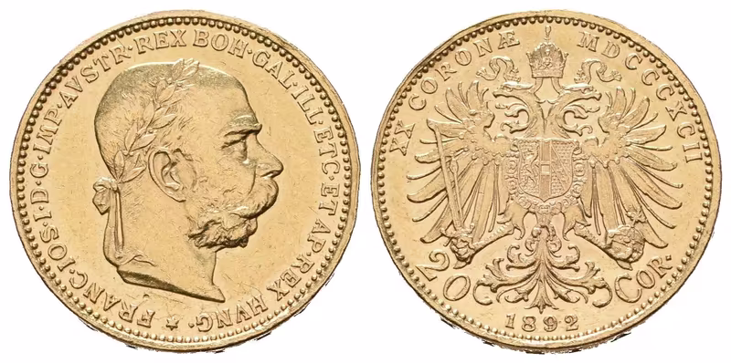 20 Koruna 1892