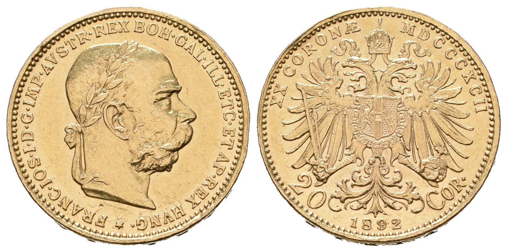 20 Koruna 1892