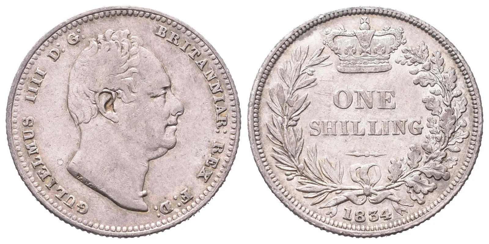 Velká Británie, Shilling 1834