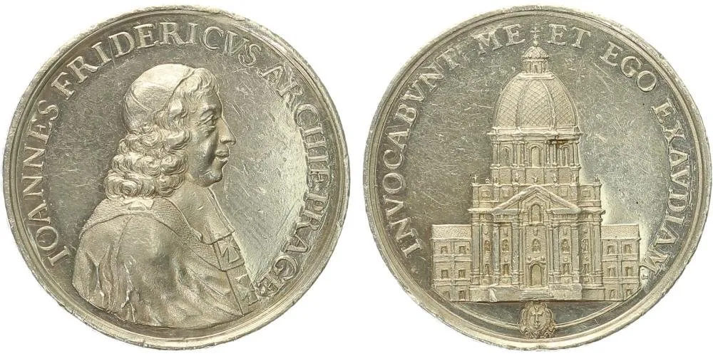 Praha - arcibiskupství, Johann Friedrich Graf von Waldstein, 1688 - 1694 — 1