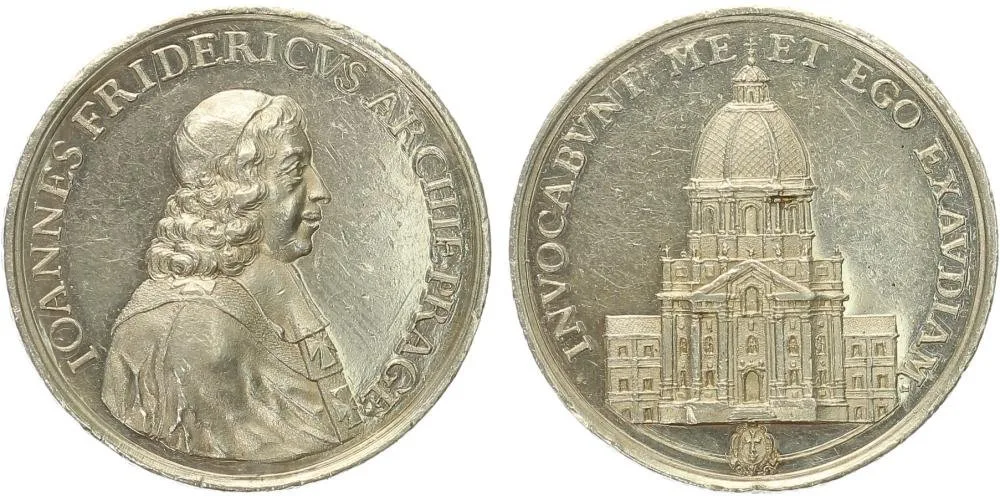 Praha - arcibiskupství, Johann Friedrich Graf von Waldstein, 1688 - 1694 — 1
