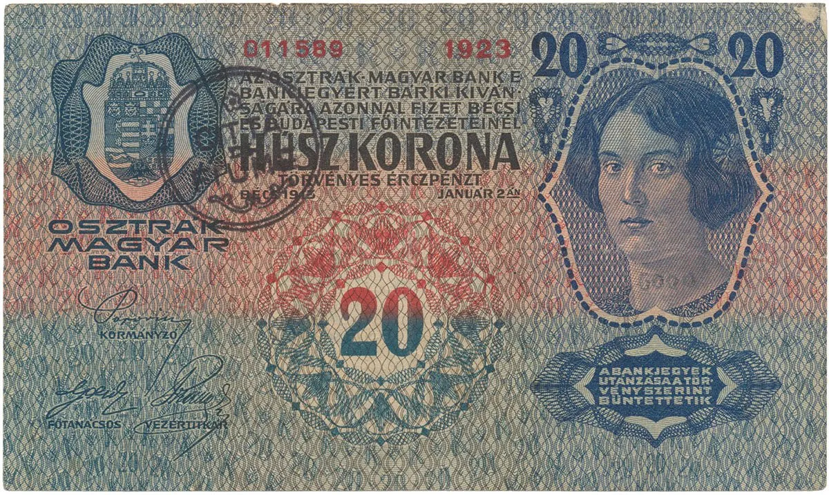 Razítkované R-U bankovky na Balkáně 1919-1921 — 1
