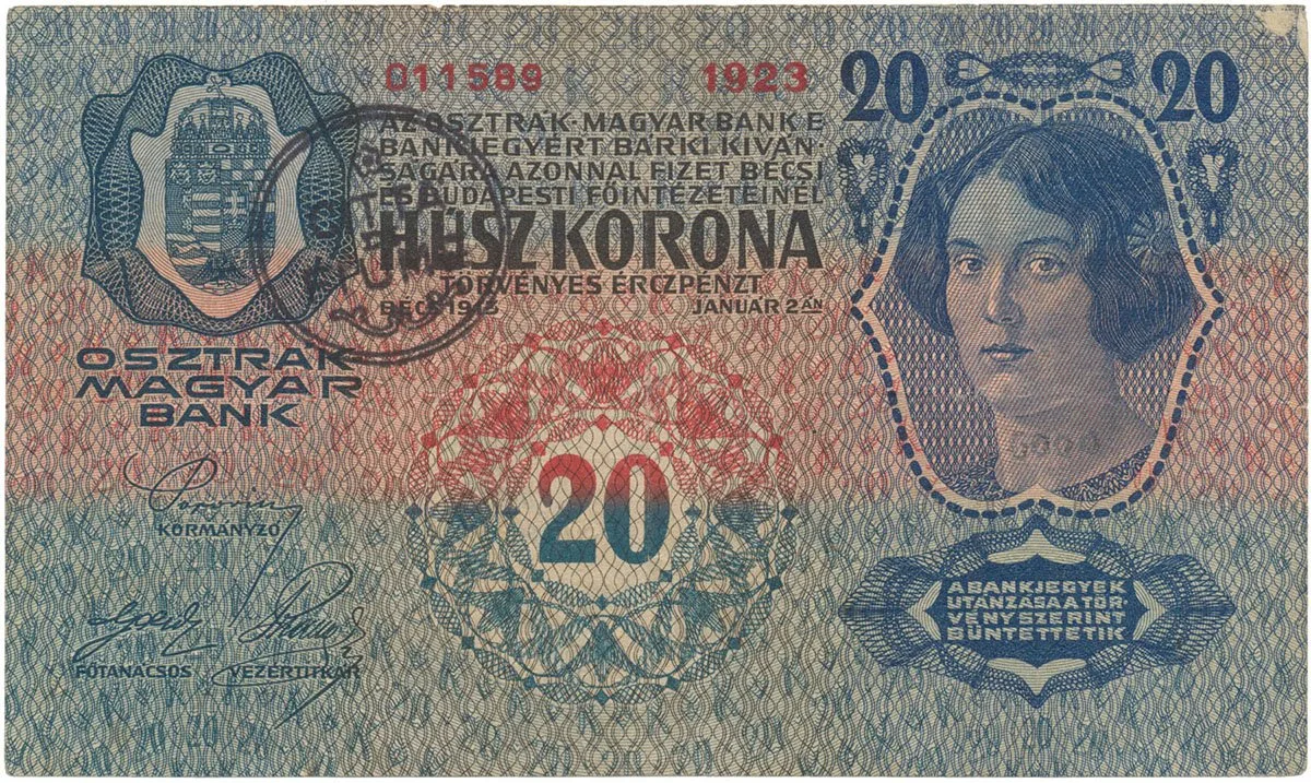 Razítkované R-U bankovky na Balkáně 1919-1921 — 1