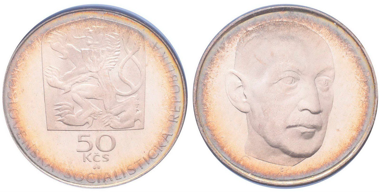 50 Kčs 1974 - Janko Jesenský, PROOF