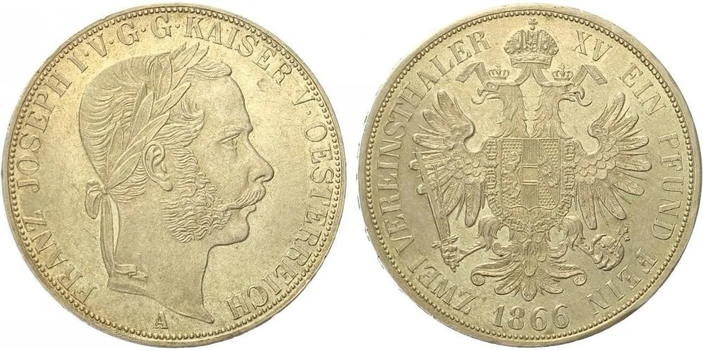 Rakouská a spolková měna, 1857 - 1892 — 1