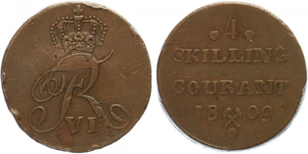 Norsko, Frederik VI., 1808 - 1839 — 1