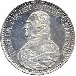 Sasko, Friedrich August III./I., 1763 - 1827 — 1