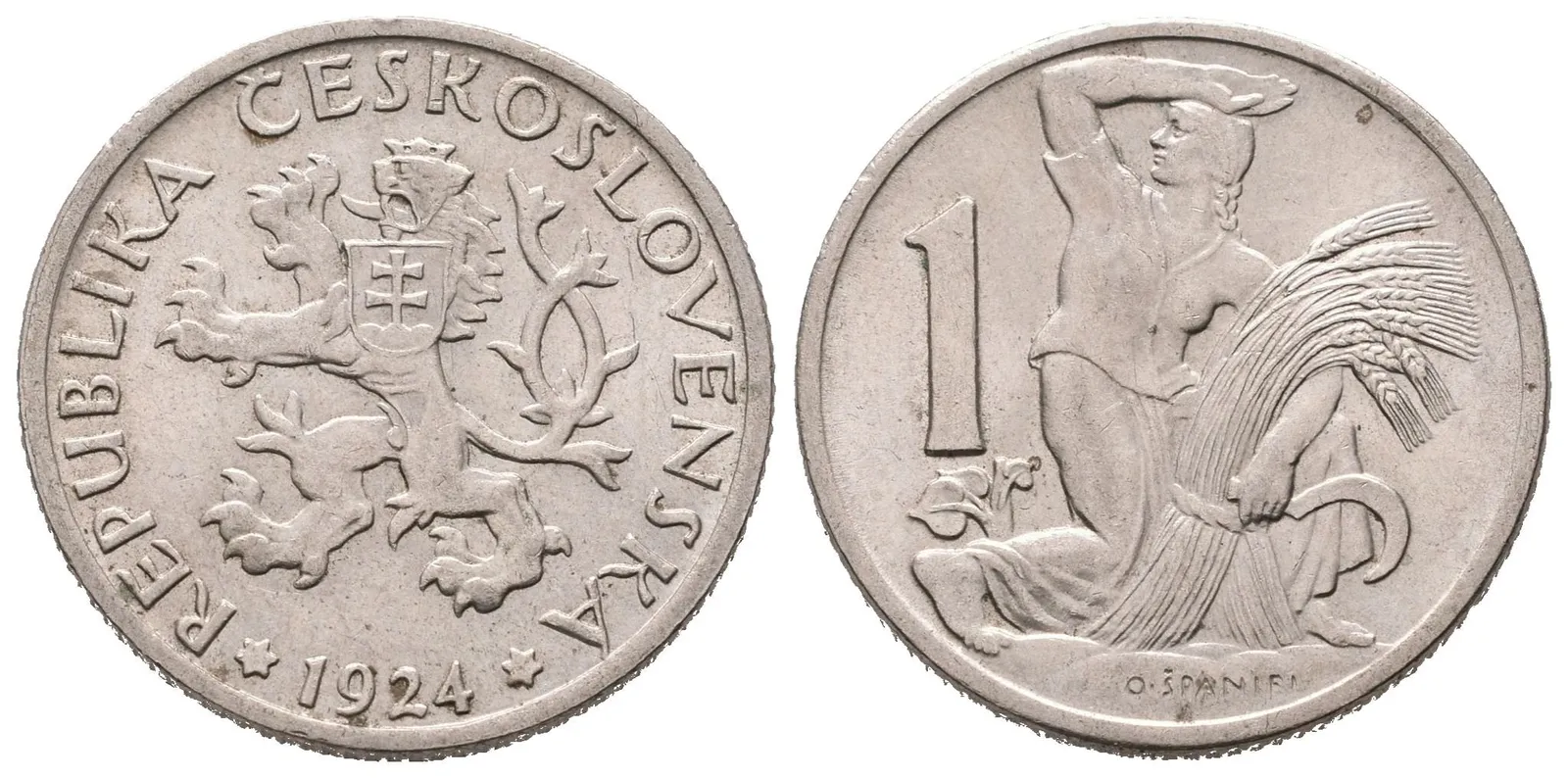 1 Koruna 1924