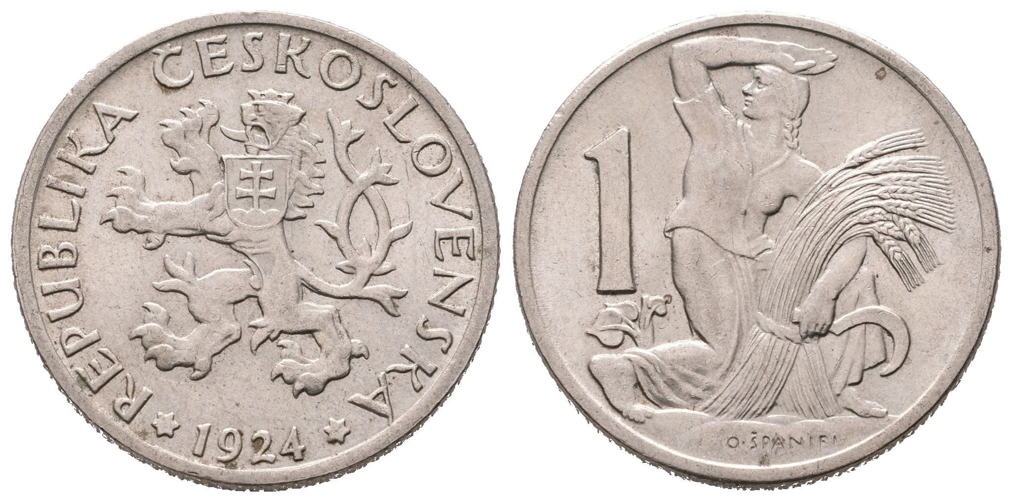 1 Koruna 1924