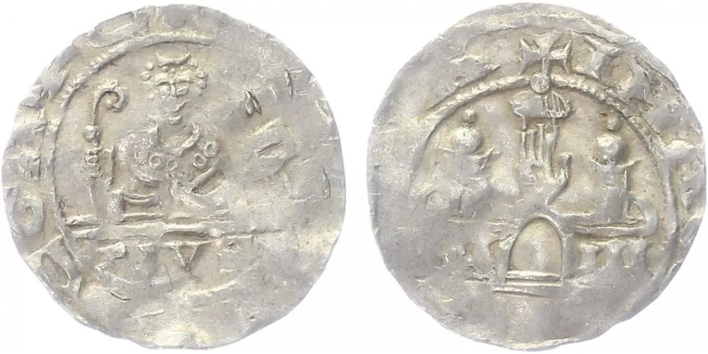 Neurčené denárové ražby, 10. -12. století — 1
