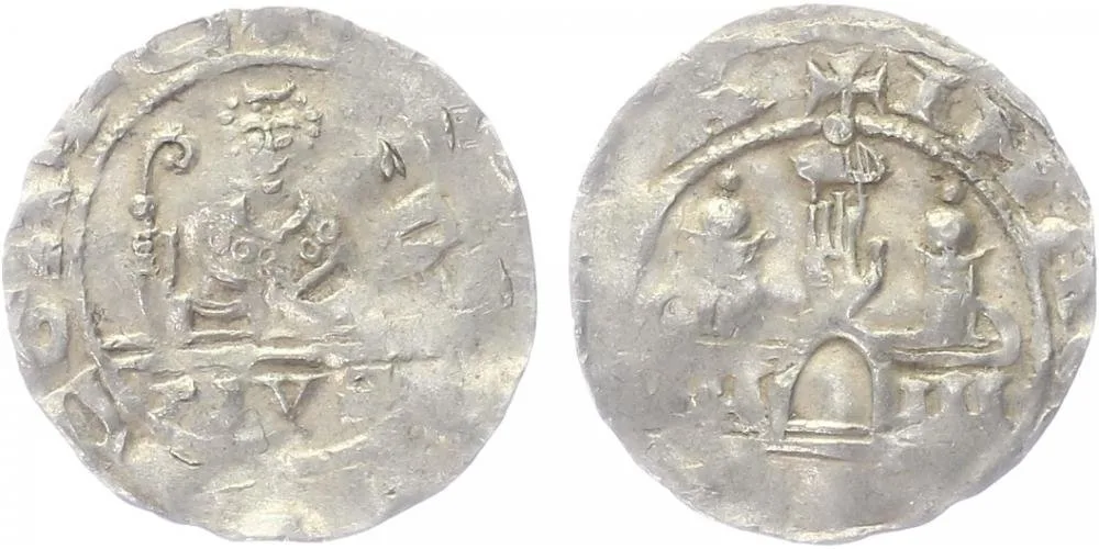 Neurčené denárové ražby, 10. -12. století — 1