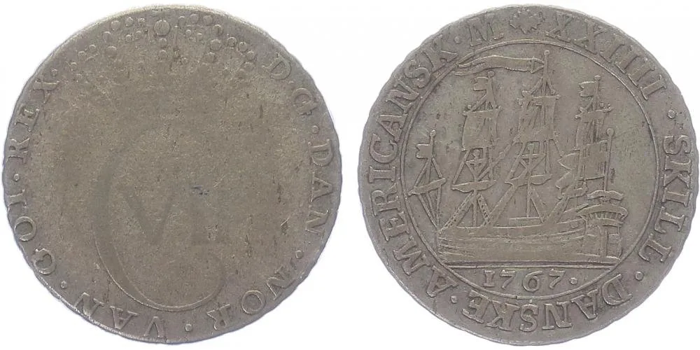 Dánská Západní Indie, Christian VII., 1766 - 1808 — 1