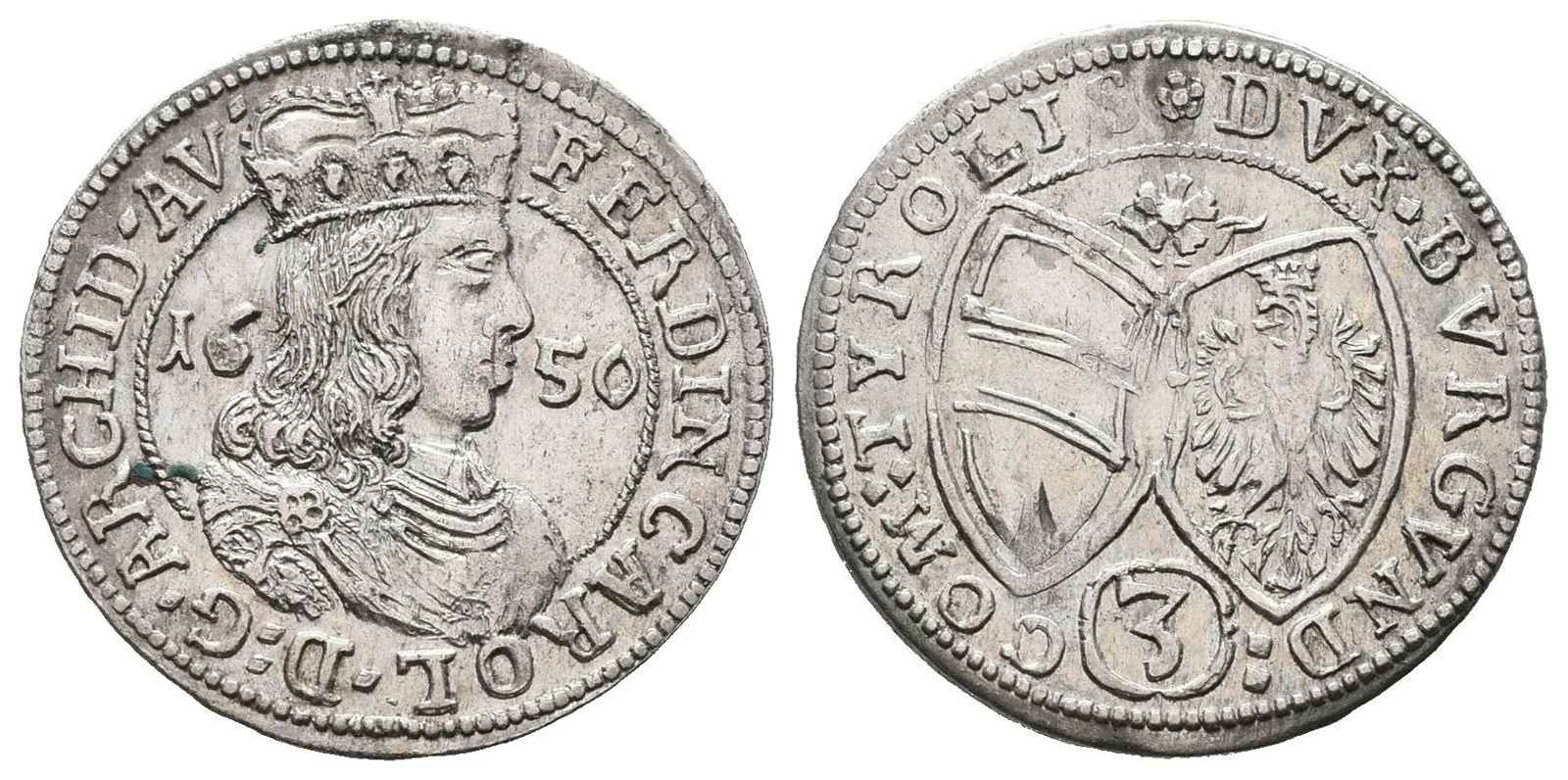 Arcivévoda Ferdinand Karel, 1632 - 1662 — 1