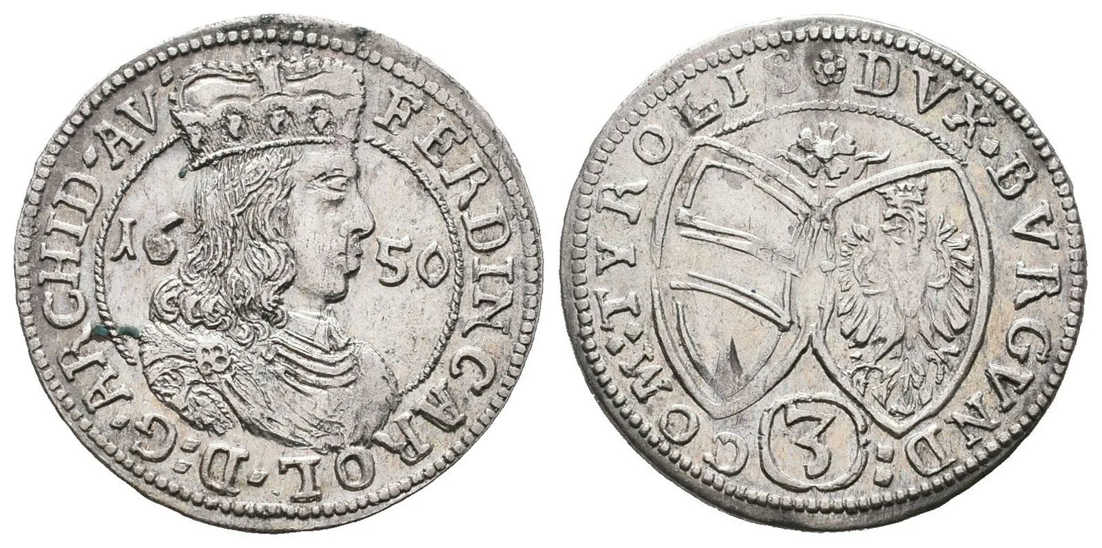 Arcivévoda Ferdinand Karel, 1632 - 1662 — 1
