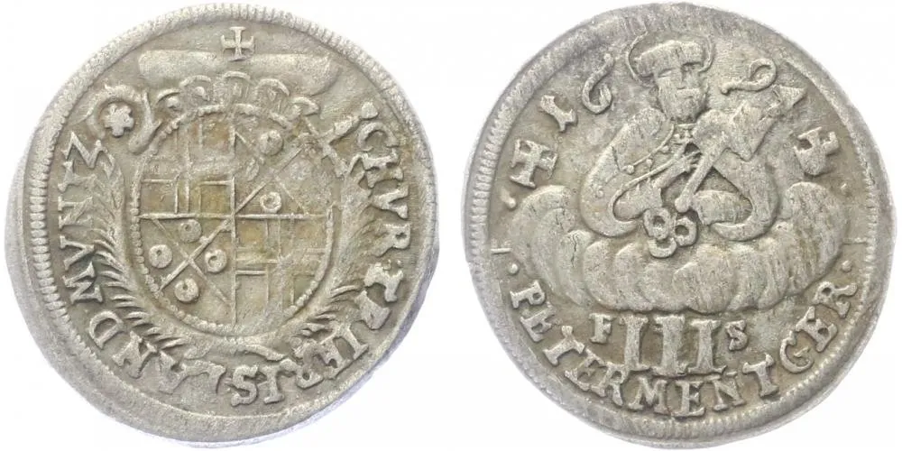 Trier - arcibiskupství, Johann Hugo von Orsbeck, 1676 - 1711 — 1