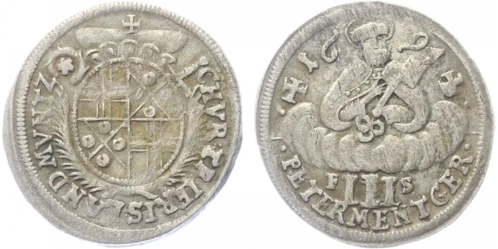 Trier - arcibiskupství, Johann Hugo von Orsbeck, 1676 - 1711 — 1