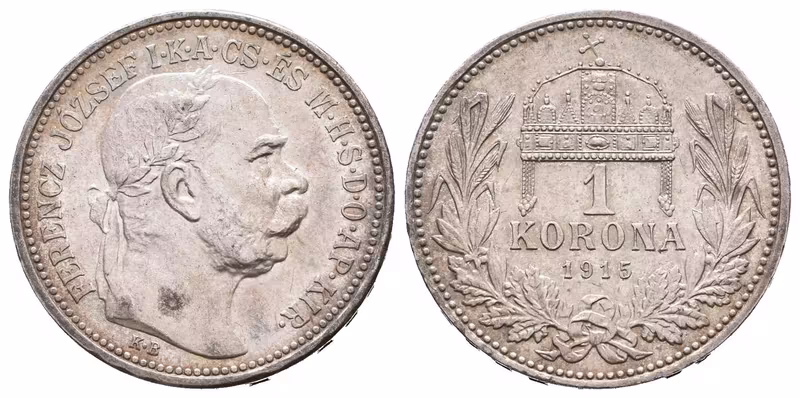 1 Koruna 1915 KB