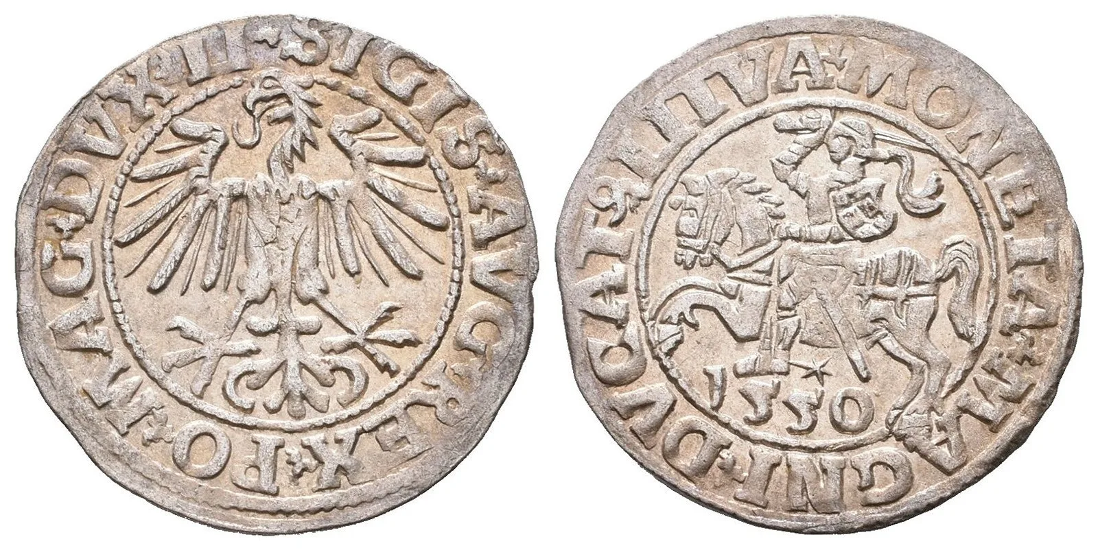 Polsko, Zikmund II. August, 1548 - 1572 — 1
