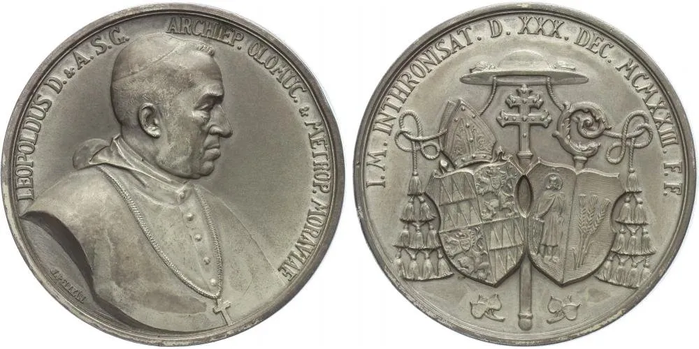 Olomouc - arcibiskupství, Leopold Prečan, 1923 - 1947 — 1