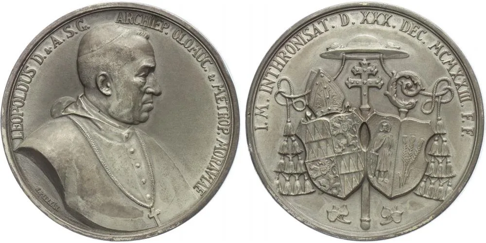 Olomouc - arcibiskupství, Leopold Prečan, 1923 - 1947 — 1