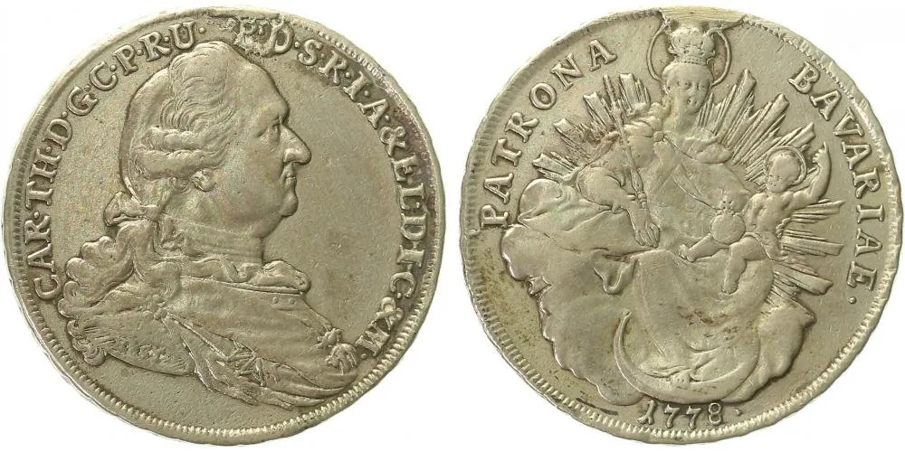 Bavorsko, Karl Theodor, 1777 - 1799 — 1