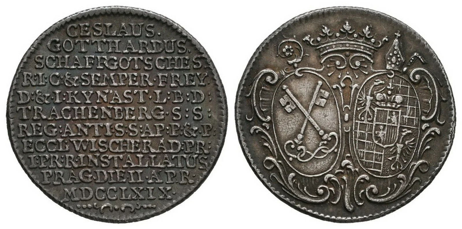 Praha - Vyšehrad, Česlav Gotthard hrabě Schafgotsche, 1769 - 1781 — 1