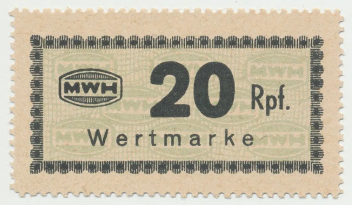 Holleischen (Holýšov) - MWH, 20 Reichspfennige b.d., Grab.Ho12