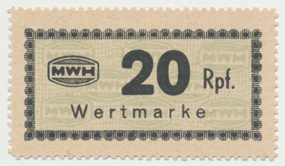 Holleischen (Holýšov) - MWH, 20 Reichspfennige b.d., Grab.Ho12