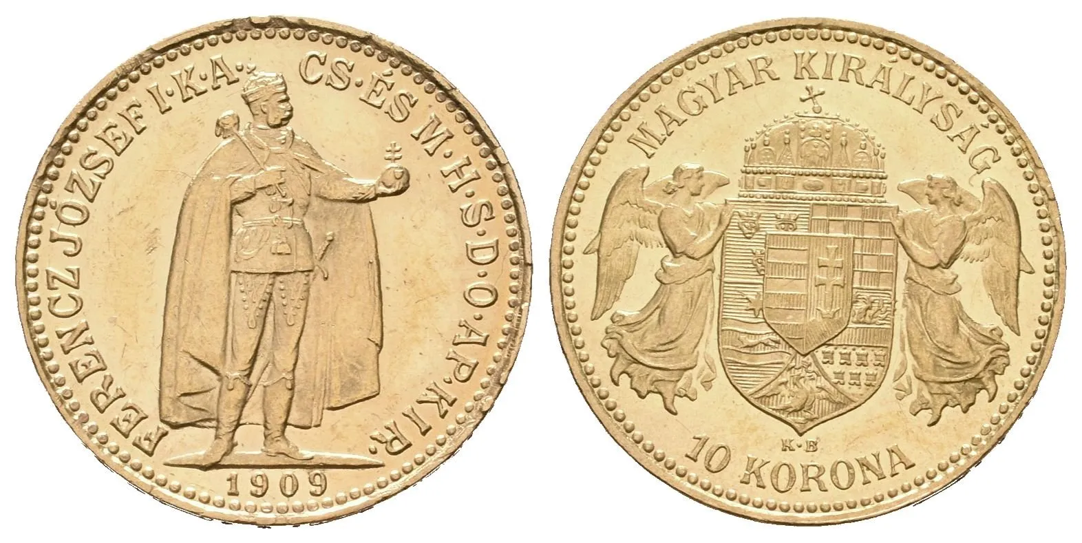 10 Koruna 1909 KB