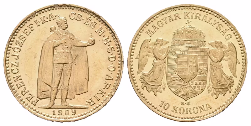 10 Koruna 1909 KB