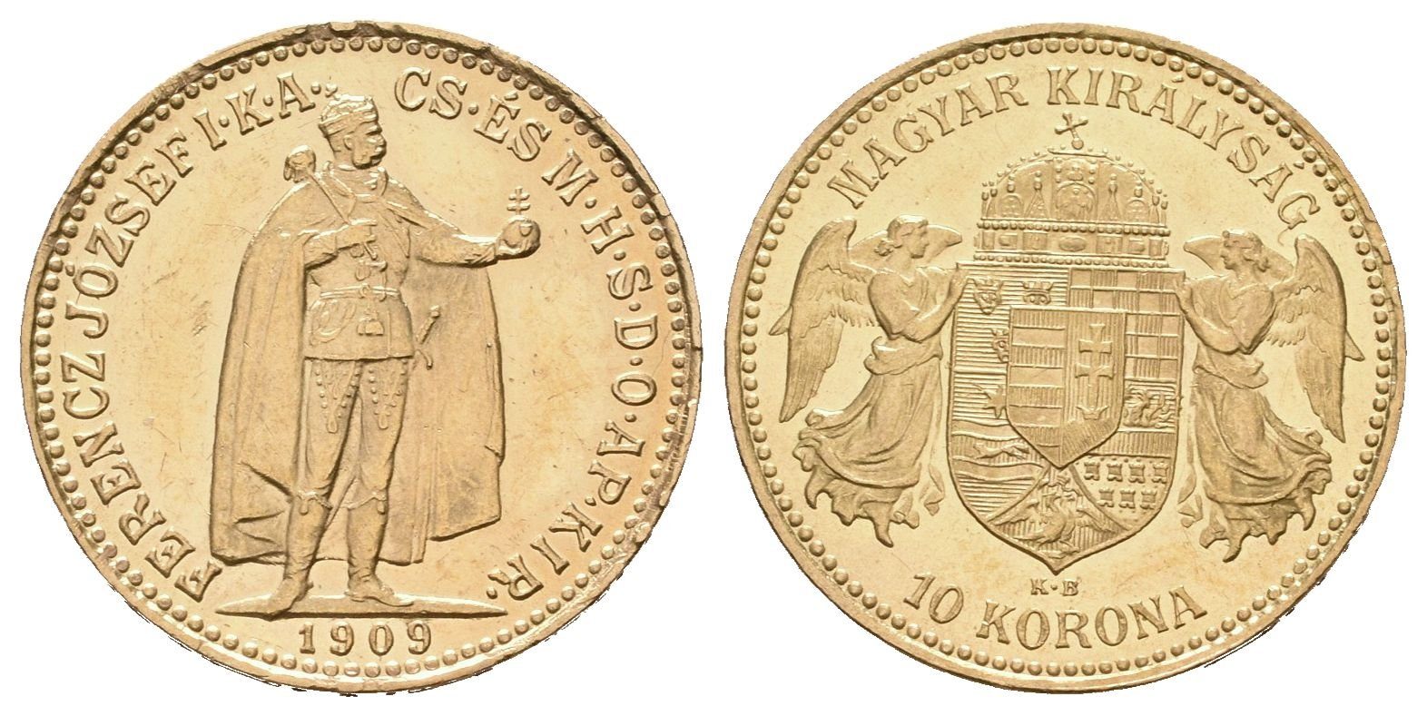 10 Koruna 1909 KB