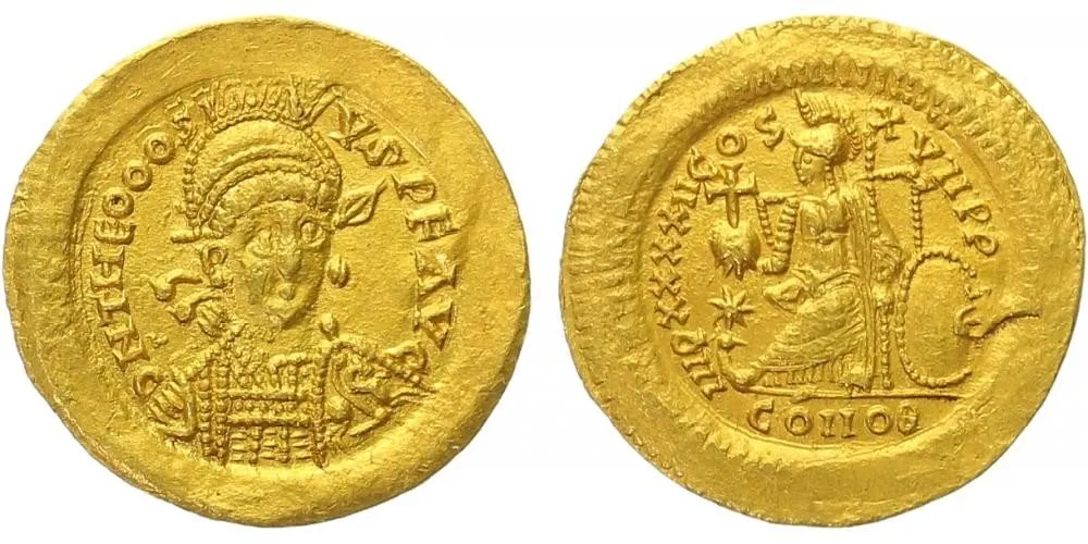 Hunové ve jménu Theodosia II., 408 - 450 — 1
