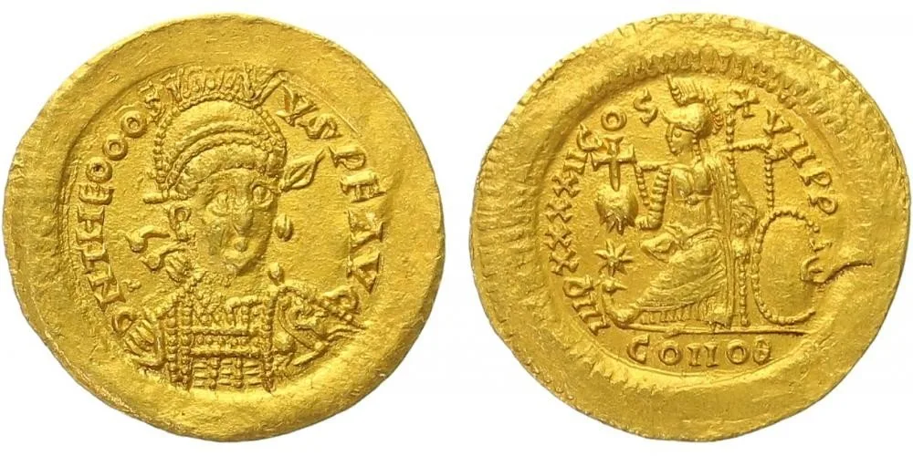 Hunové ve jménu Theodosia II., 408 - 450 — 1