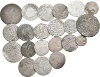 Soubor 1 Korunových mincí běžných ročníků_100 ks — 2