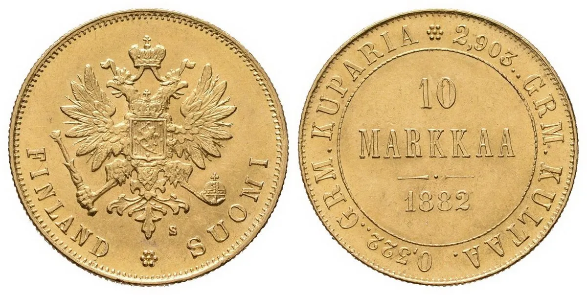 Ražby pro Finsko, Alexander III., 1881 - 1894 — 1