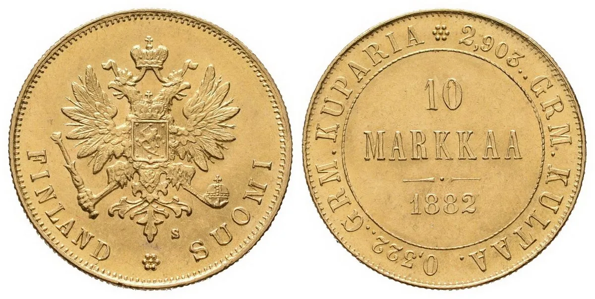 Ražby pro Finsko, Alexander III., 1881 - 1894 — 1