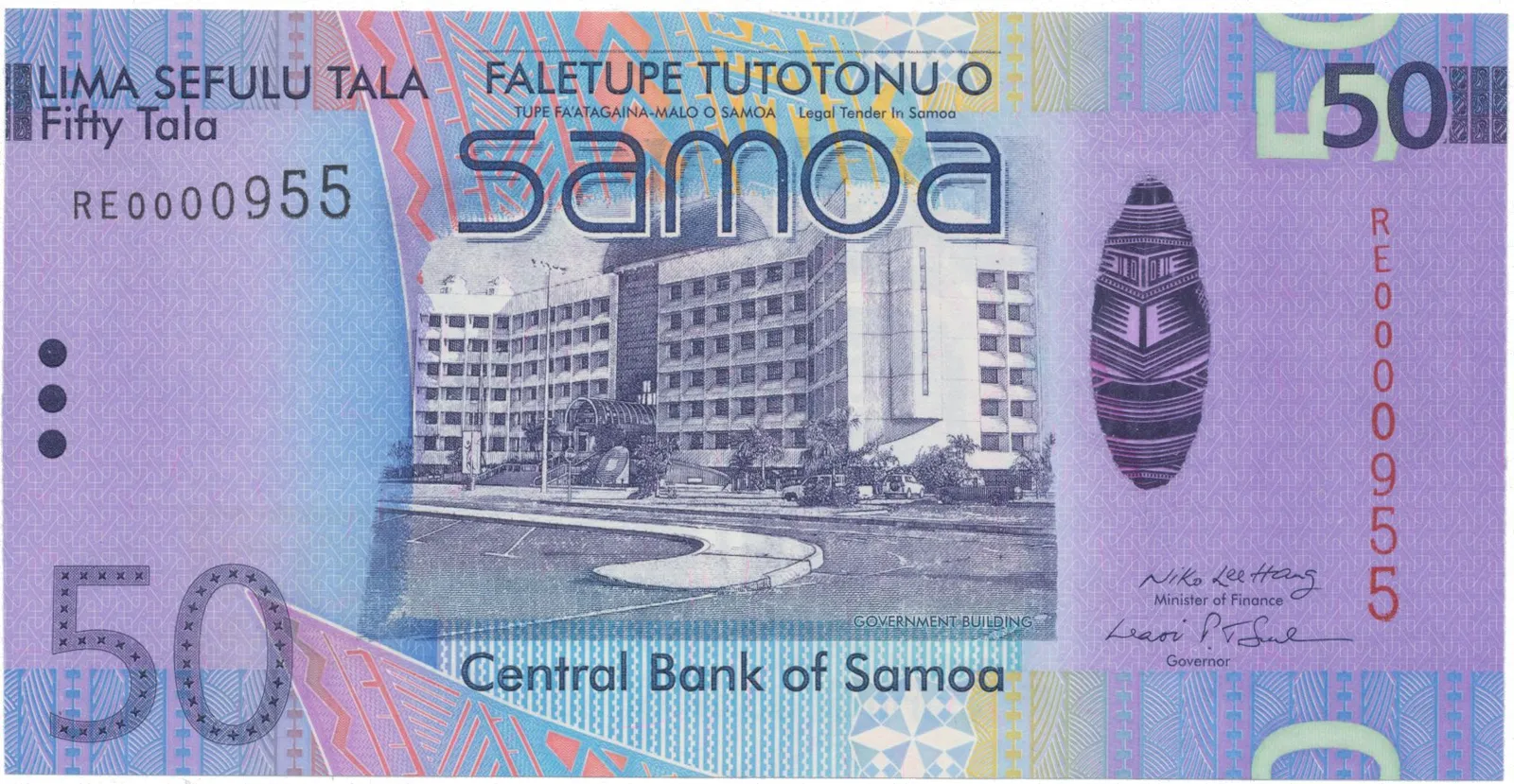 Samoa, 50 Tala 2008, P.41a